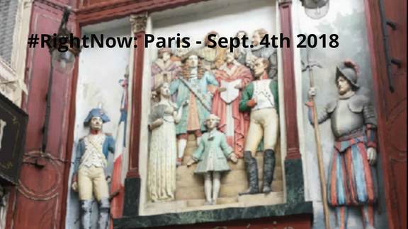 #RightNow Paris - September 3rd 2018