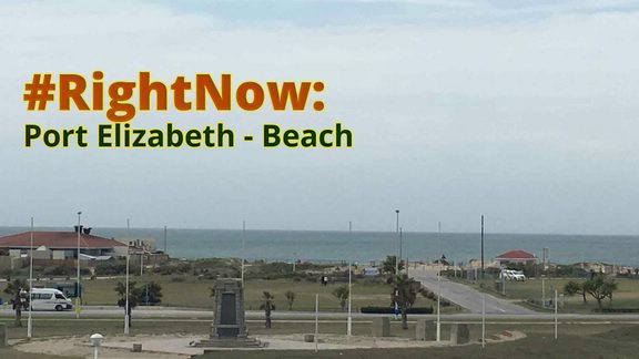 #RightNow Port Elizabeth: Beach - Feb 20th 2019
