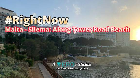#RightNow - EP18 - Malta: Sliema - Along Tower Road Beach
