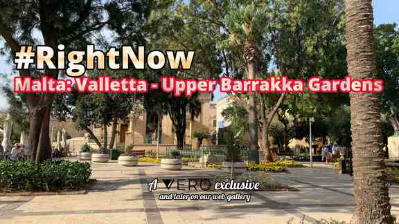 #RightNow - EP20 - Malta: Valletta - Upper Barrakka Gardens (II-Barrakka-ta'Fuq)
