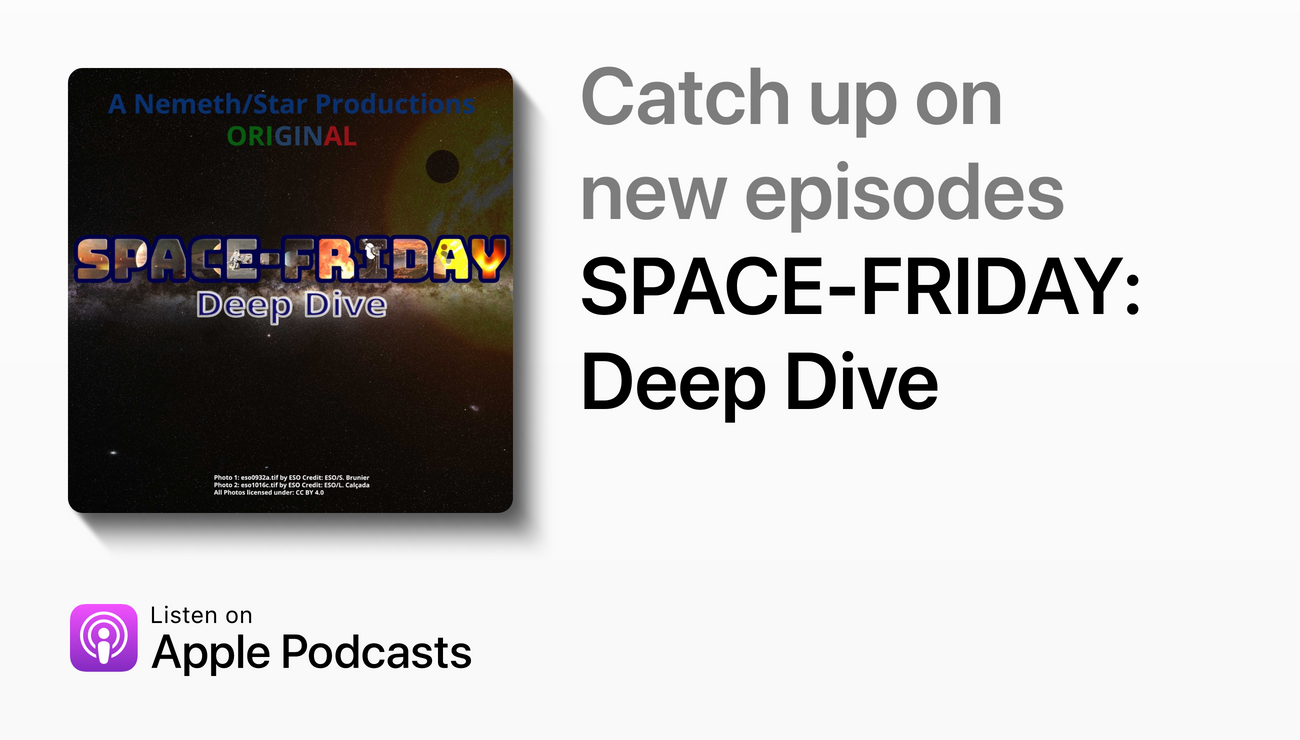 Watch Space Friday: Deep Dive on Apple Podcasts